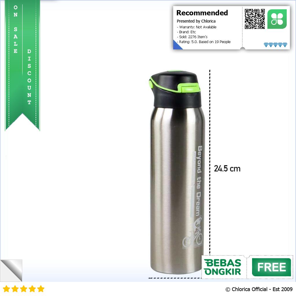 BAOWENBEI Botol Minum Termos Air Panas Dingin Stainless Steel 500ml A1A0