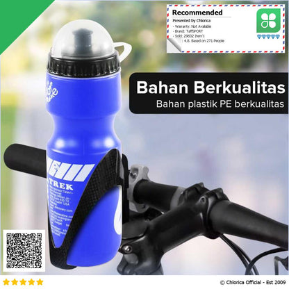 TaffSPORT Discovery Botol Minum Sepeda Olahraga with Dust Cover 650ml 3026