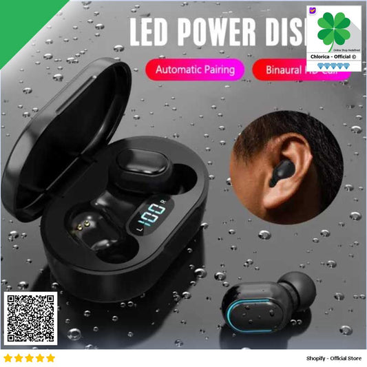 S Way Earbuds TWS Bluetooth 5.3 Waterproof Noise Reduction E7S