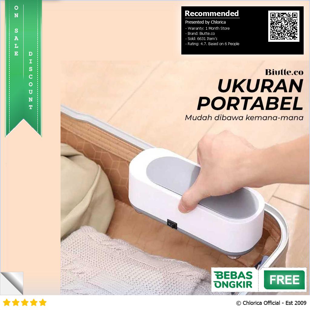 Biutte.co Pembersih Kacamata Perhiasan Ultrasonic Cleaning Machine WU 021