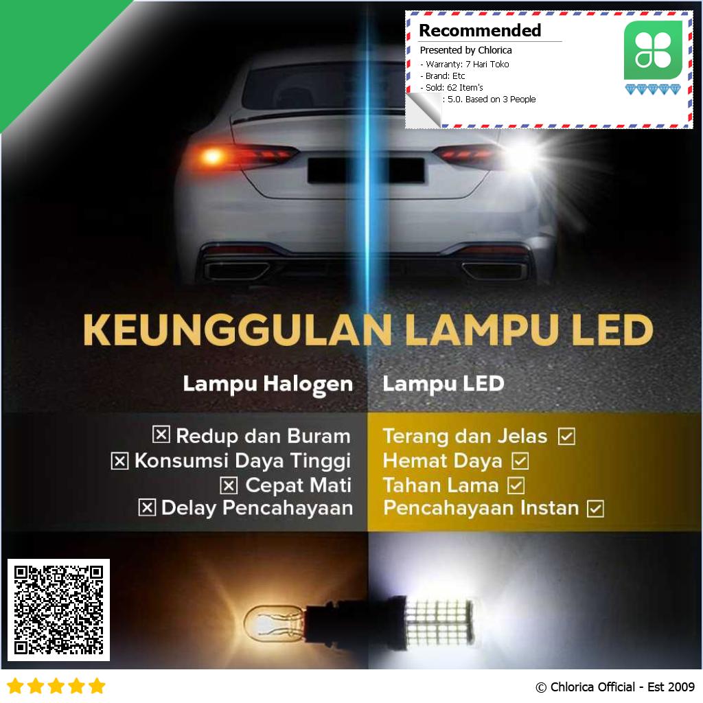 AILEO Lampu Sein Mobil LED Cross Flow 3014 SMD 7440 1 PCS 3014