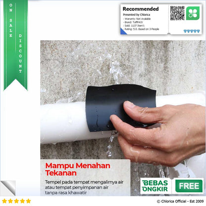 TaffPACK Mengde Lakban Anti Bocor Waterproof Super Strong Repair Tape FL334