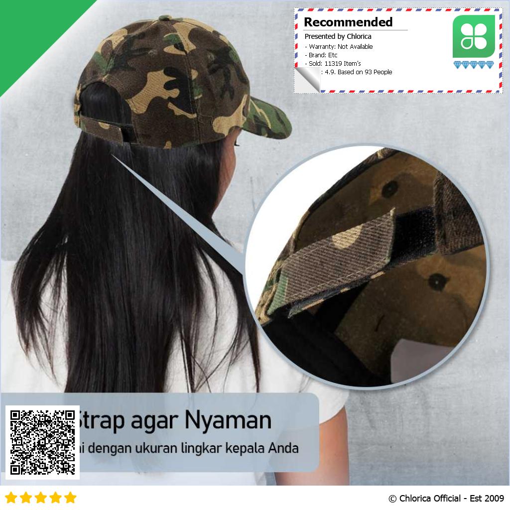 EVRFELAN Topi Baseball Cap Army Camouflage S8R