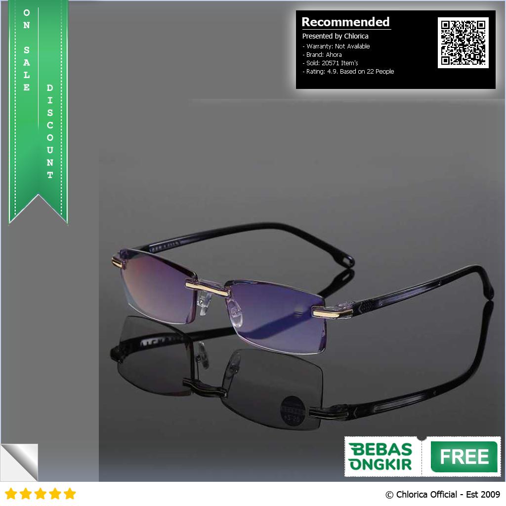 Ahora Kacamata Baca Rabun Dekat Frameless Anti Blue Light Glasses 641