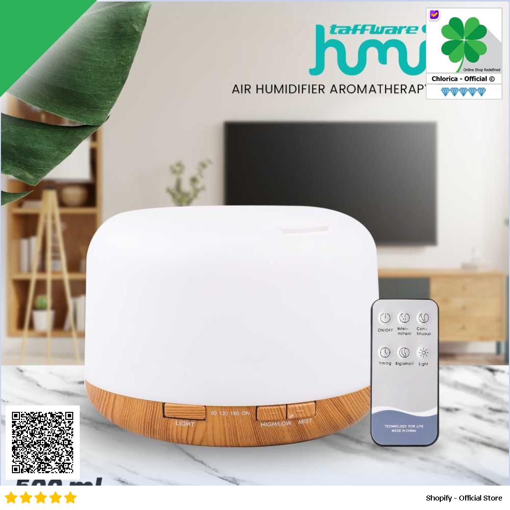 Taffware HUMI Air Humidifier Aromatherapy 7 Color 500 ml With Remote A770