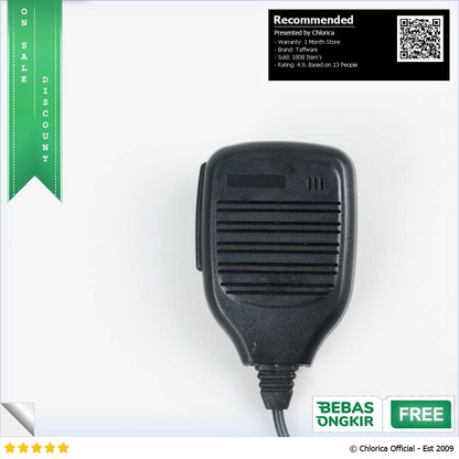 Taffware Speaker Mikrofon for Baofeng Kenwood HYT Walkie Talkie KMC