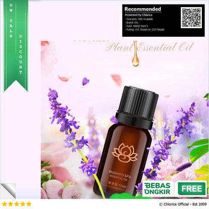 MUSHIFU SPA Pure Essential Fragrance Oil Aromatherapy 10ml MS10