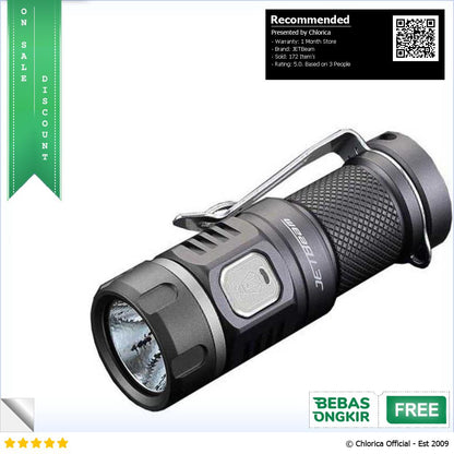 JETBeam Senter LED Luminus SST40 990 Lumens E20R