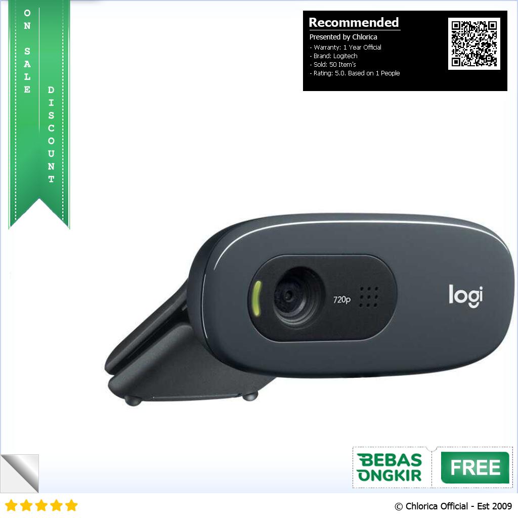 Logitech Mini Webcam HD 720P with Microphone C270