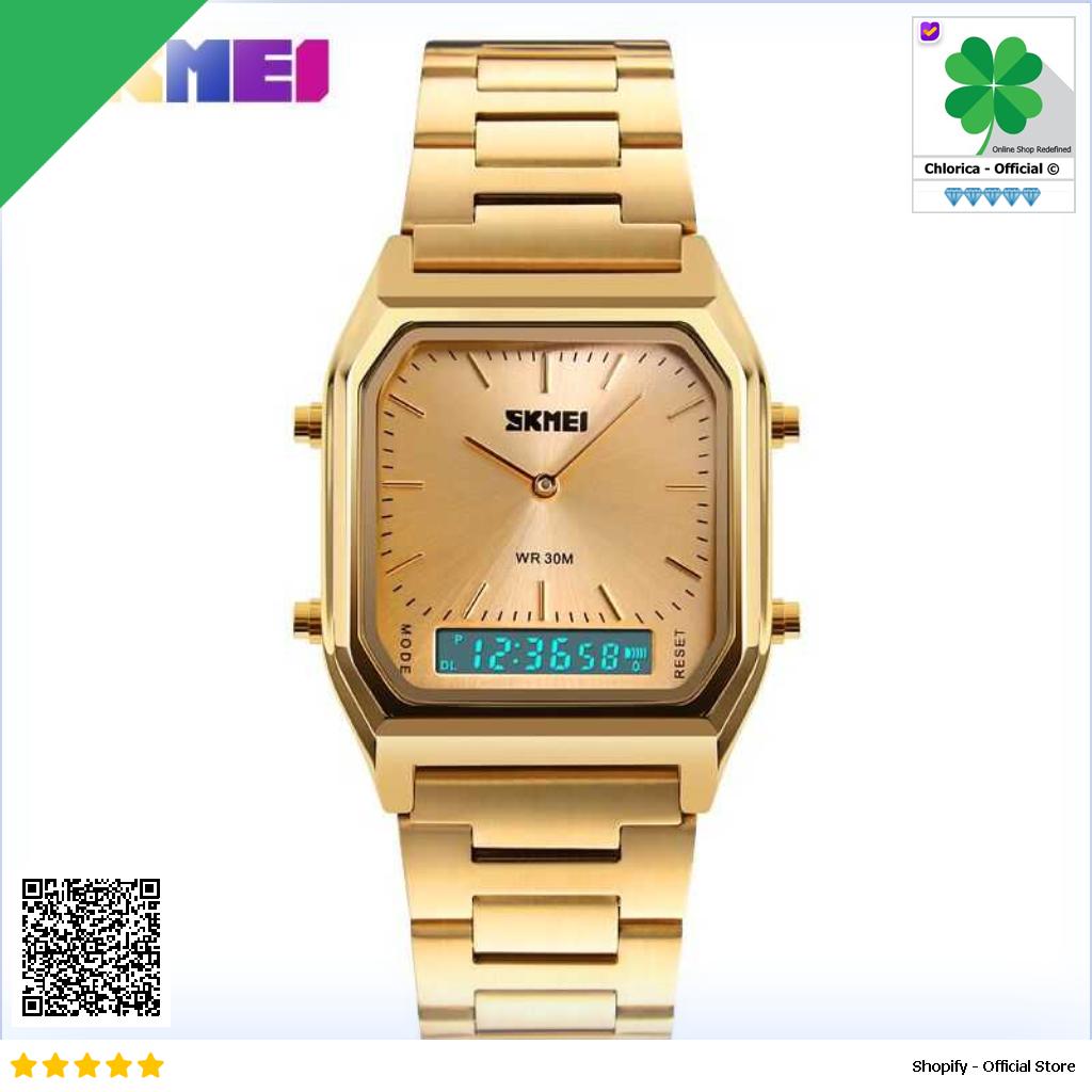 SKMEI Jam Tangan Premium Digital Analog Pria Anti Air 30M 1220