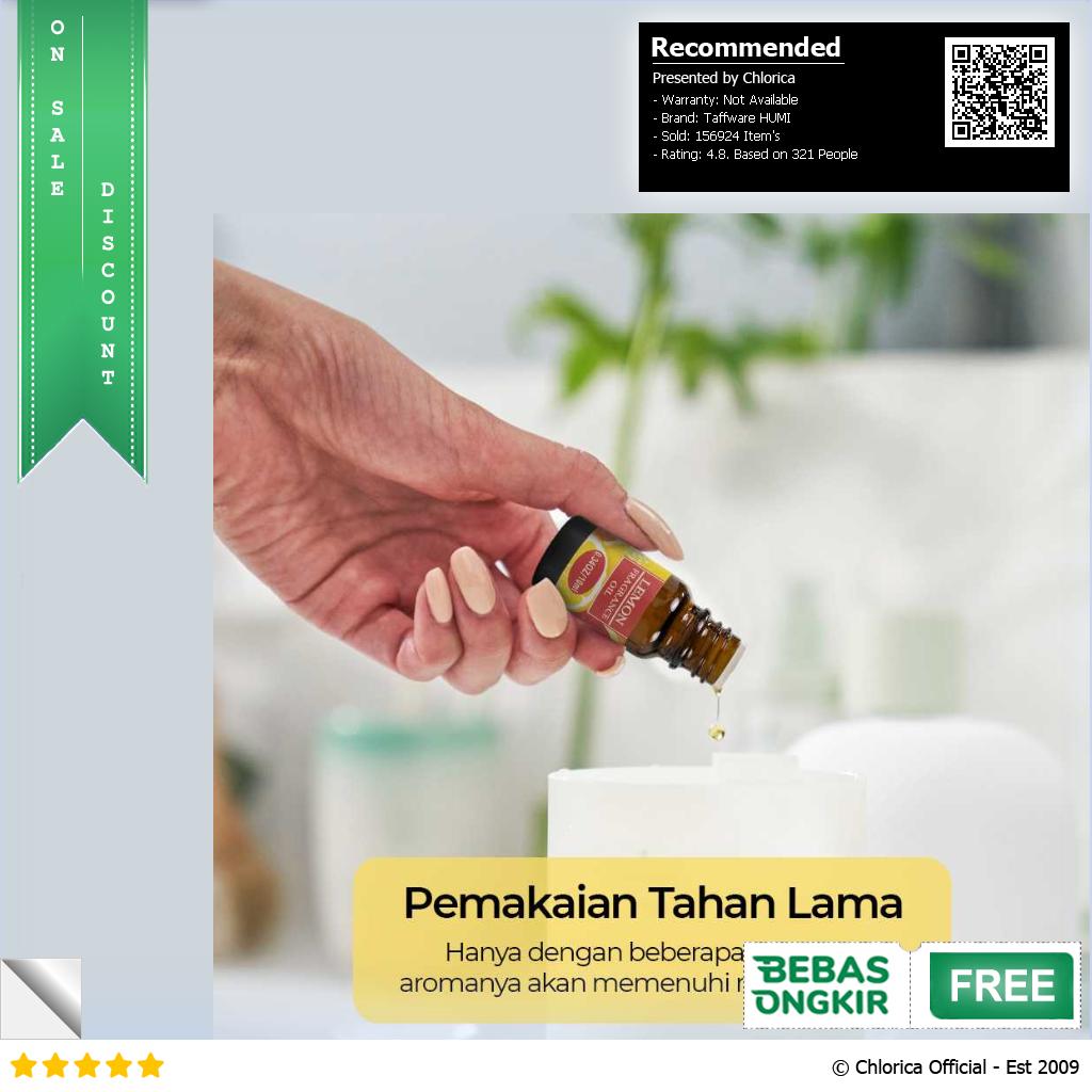 Taffware HUMI RHJY Pure Essential Oils Minyak Aromatherapy 10ml TSLM1