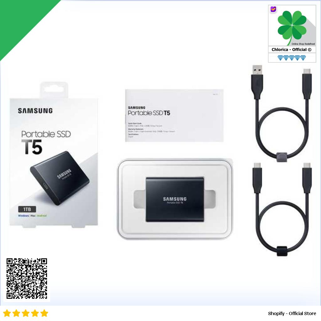 Samsung T5 Portable SSD 540MB s USB 3.1 Gen 2 MU PA1T0B