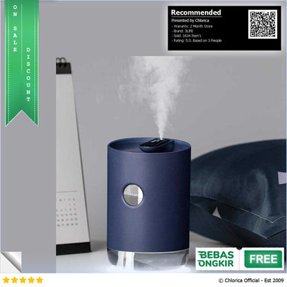 3LIFE Air Humidifier Pelembap Udara Portable Aromatherapy 1000ml 211