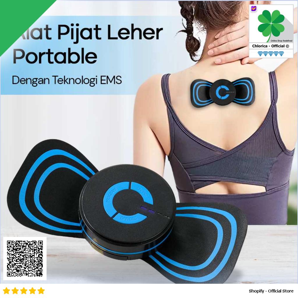 YOVIP Alat Pijat Portable EMS Leher Neck Cervical Massager Stimulator HQ 185