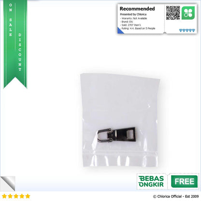 KALAX Penarik Ritsleting Removable Zipper Head Replacement KA37