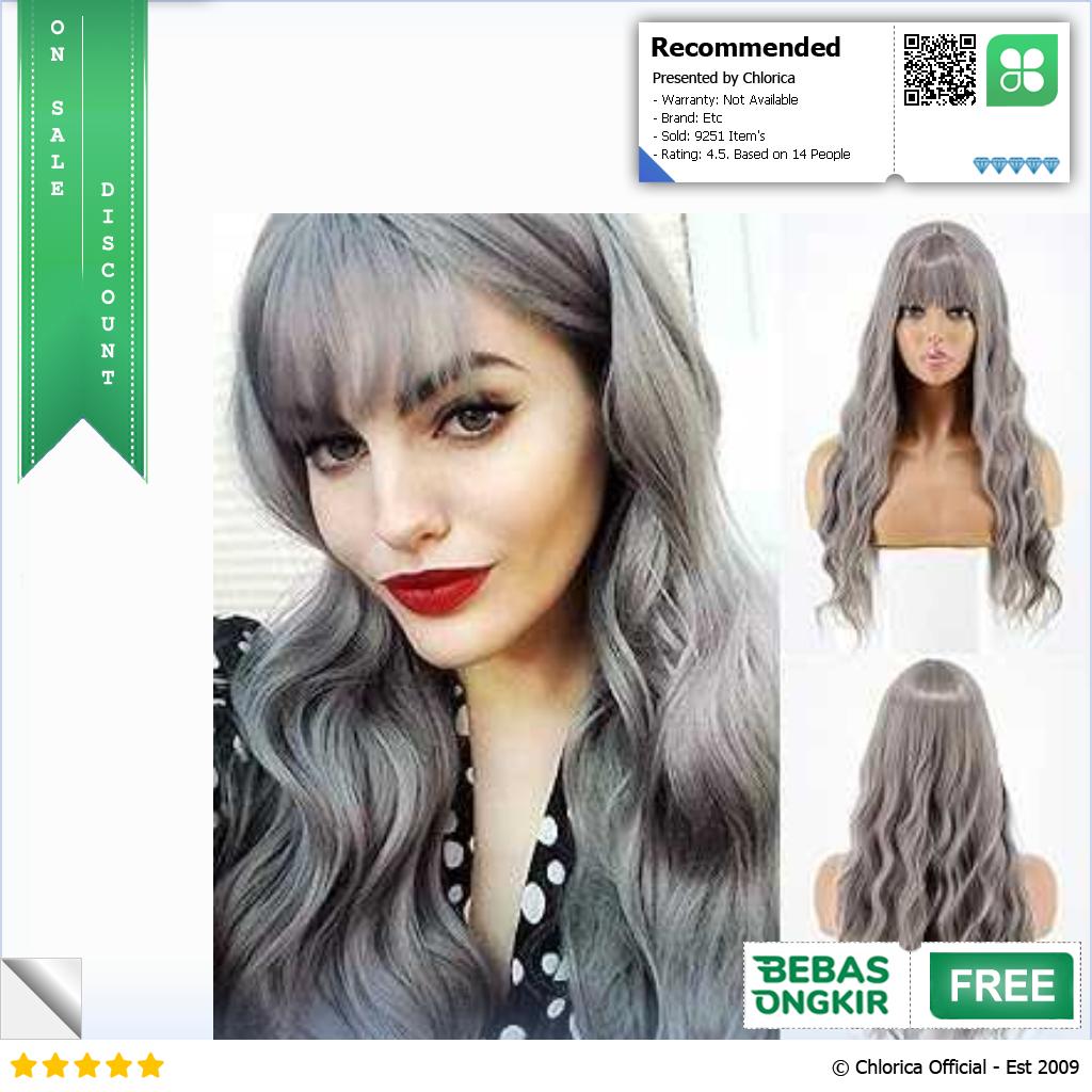 FYNHA Wig Rambut Palsu Model Wavy 65 cm HB 004