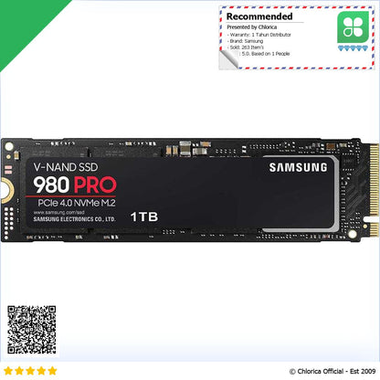 Samsung 980 Pro SSD 7000MB s PCIe 4.0 NVMe M2 MZ V8P2T0