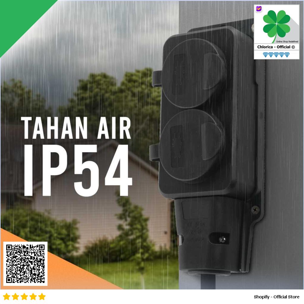 TANXIS Stop Kontak Outdoor Terminal Anti Air IP54 16A 250V EU T36