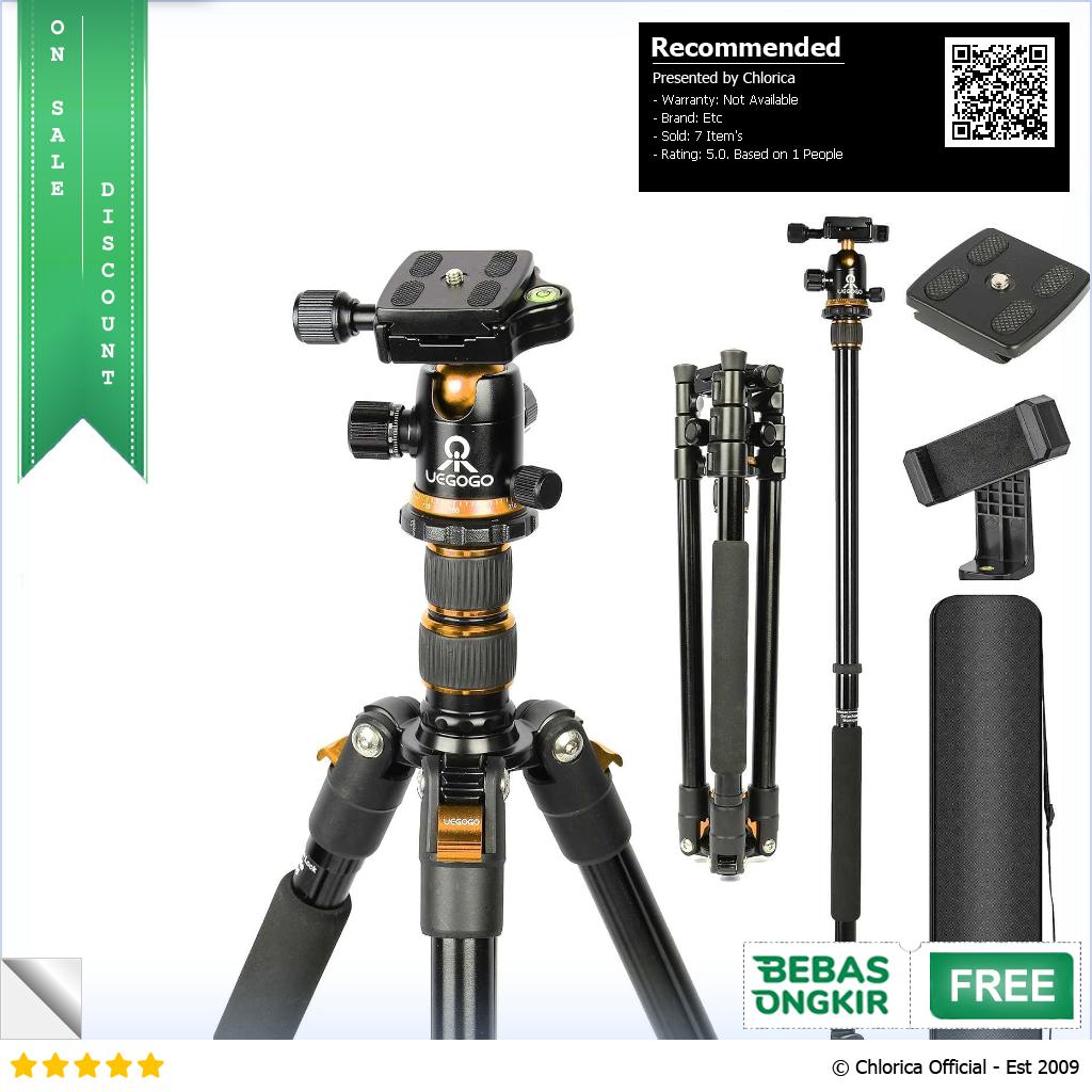 UEGOGO Tripod Kamera Flexible 360 Panoramic 2.05M C11