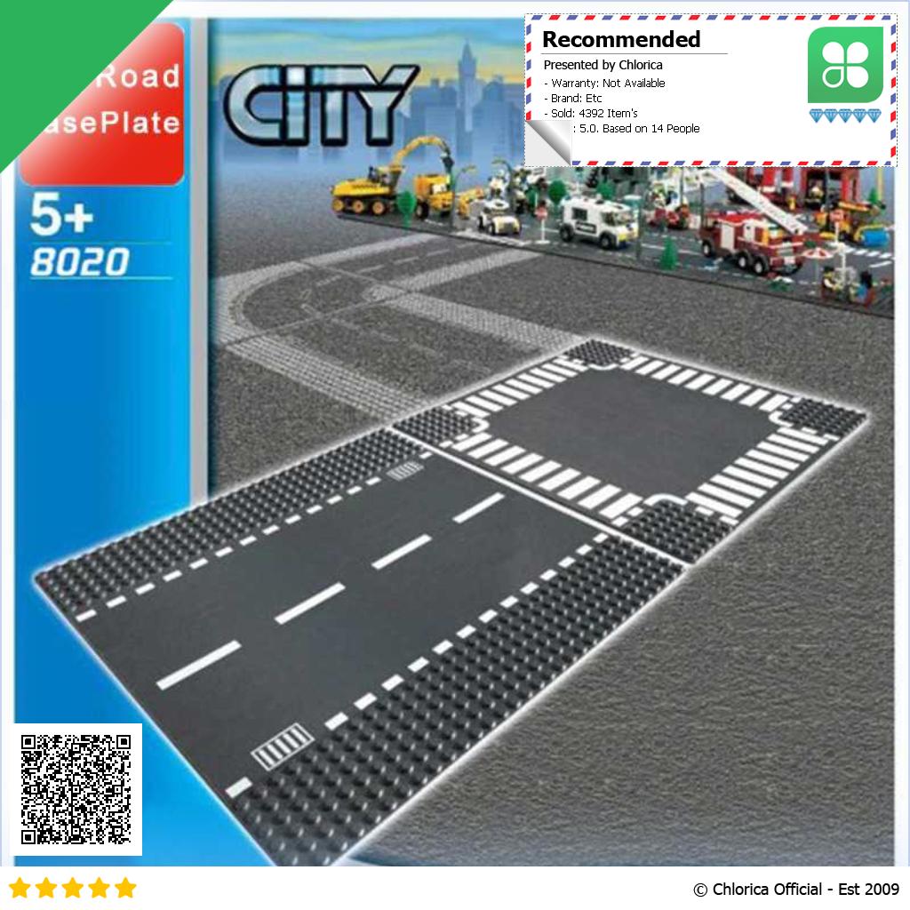 KACUU Base Plate Jalan Raya LEGO Building Blocks Road 25.6x25.6cm KA EN 213