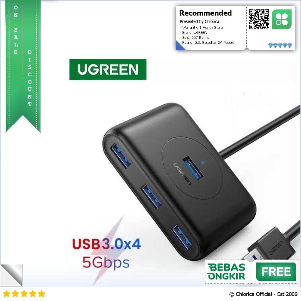 UGREEN USB Hub 4 Port USB 3.0 20290