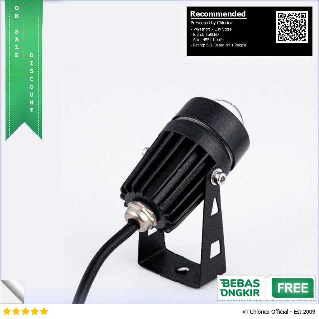 TaffLED Lampu Taman Hias Sorot Garden Spotlight Waterproof 90 240V 5W KU 02