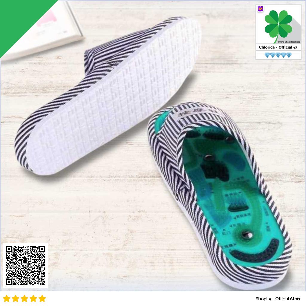 Sandal Pijat Akupuntur Magnetic Health Care Reflexology Slipper JOCE