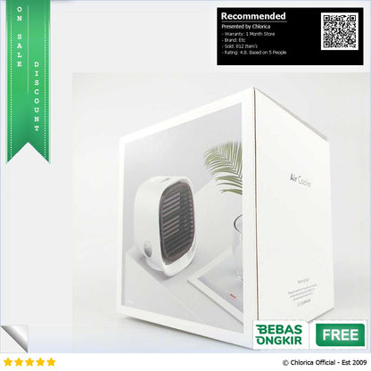 Filterhualv Air Cooler Mini Fan AC Kipas Penyejuk Ruangan 300ml M201