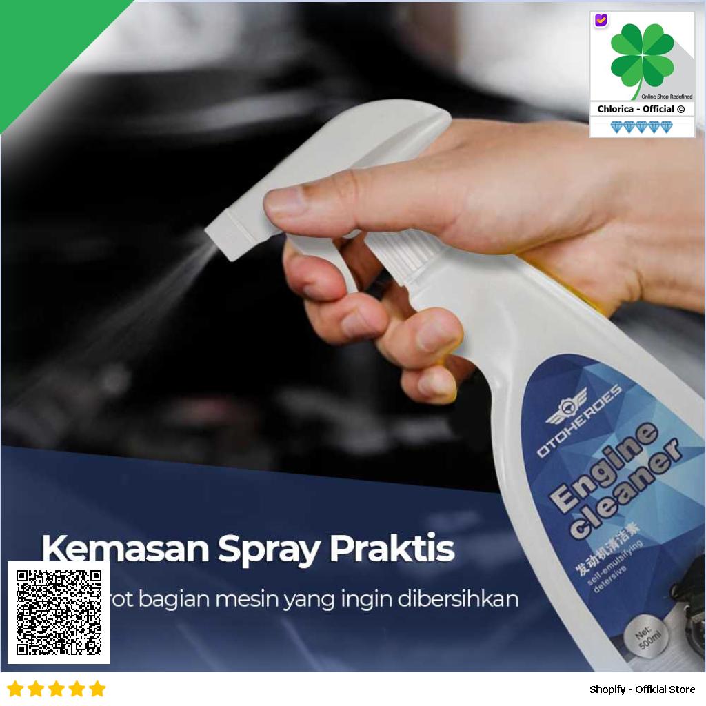 OTOHEROES Pembersih Karat Kerak Mesin Mobil Motor Engine Cleaner 500ml EC50