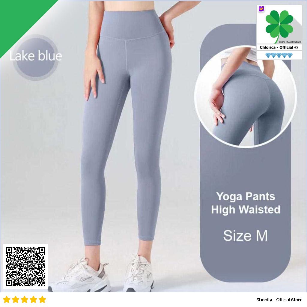 Cozok Yoga Pants Celana Olahraga High Waist Tight Traceless Fitness MT20