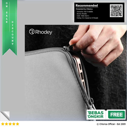 Rhodey Sleeve Case Laptop Universal Protective Bag Neoprene with Pouch AK03