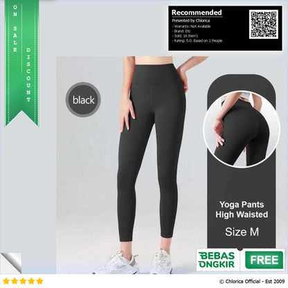 Cozok Yoga Pants Celana Olahraga High Waist Tight Traceless Fitness MT20