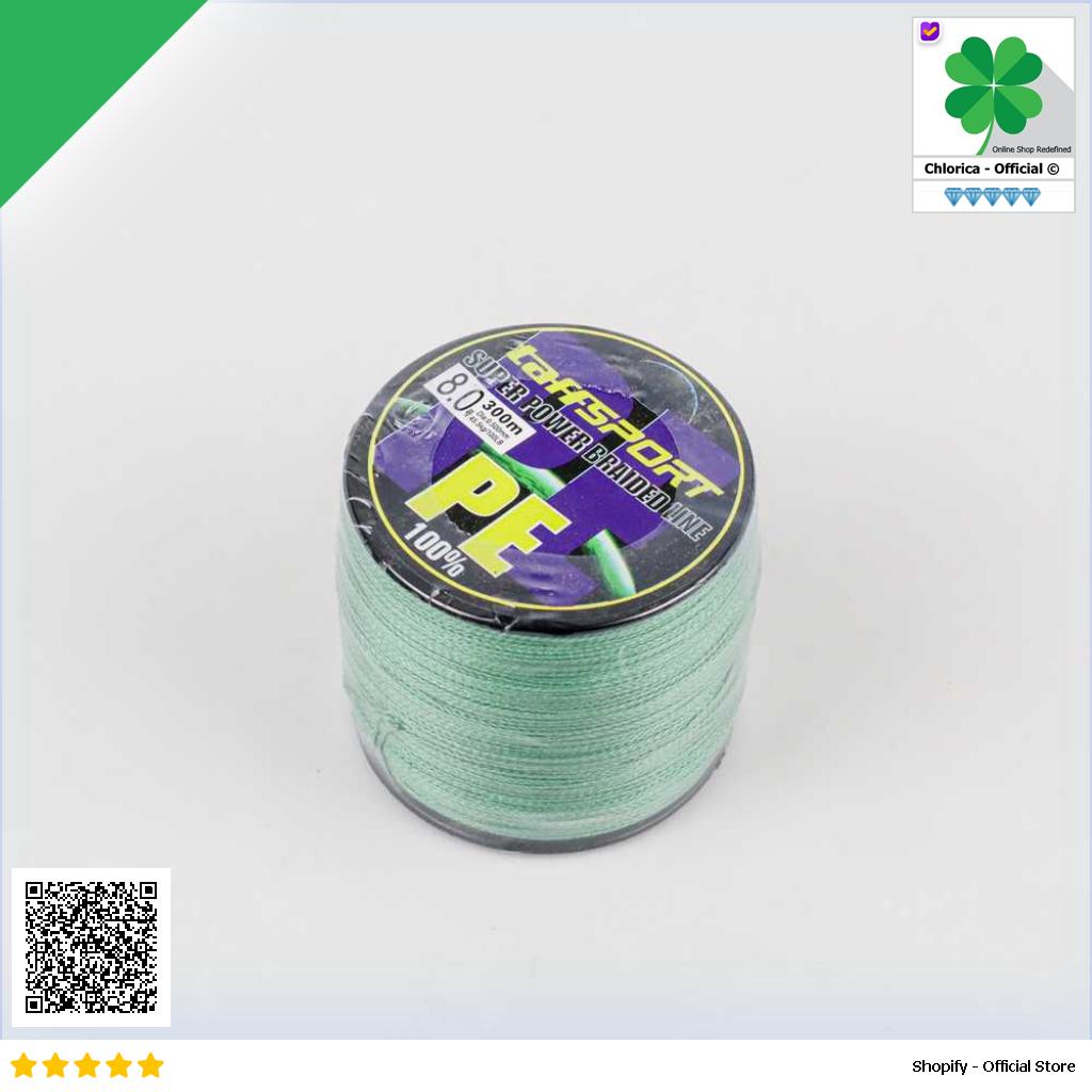 TaffSPORT Senar Tali Benang Pancing Fishing Line PE Braided 300M TF102