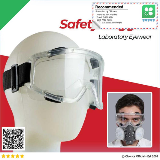 TaffGUARD Kacamata Safety Goggles Work Laboratory Eyewar ASL Y