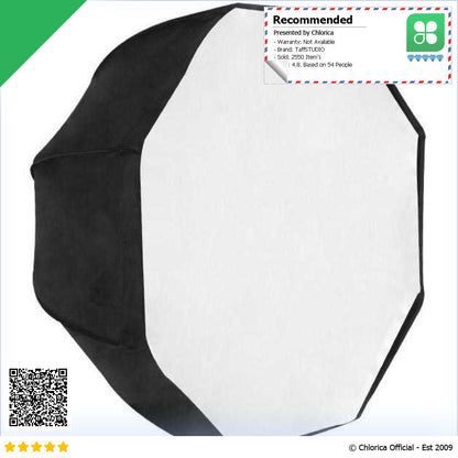 TaffSTUDIO Payung Octagon Softbox Flash Speedlight 80 cm LD TZ207