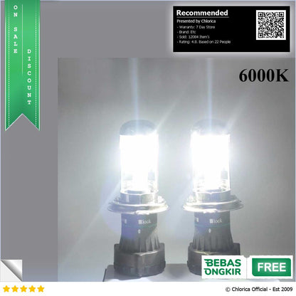 FORAUTO Lampu Depan Mobil Headlamp HID Xenon Cool White 35W 1 PCS