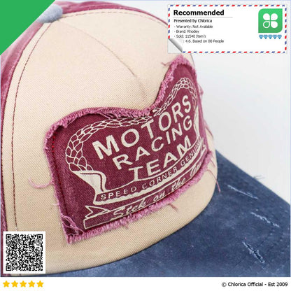 Rhodey Topi Baseball Cap Unisex Casual Hat Motors Racing Team NM261