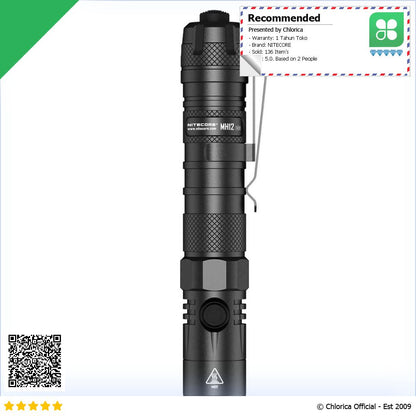 NITECORE Senter LED CREE XP L2 V6 1200 Lumens MH12 V2