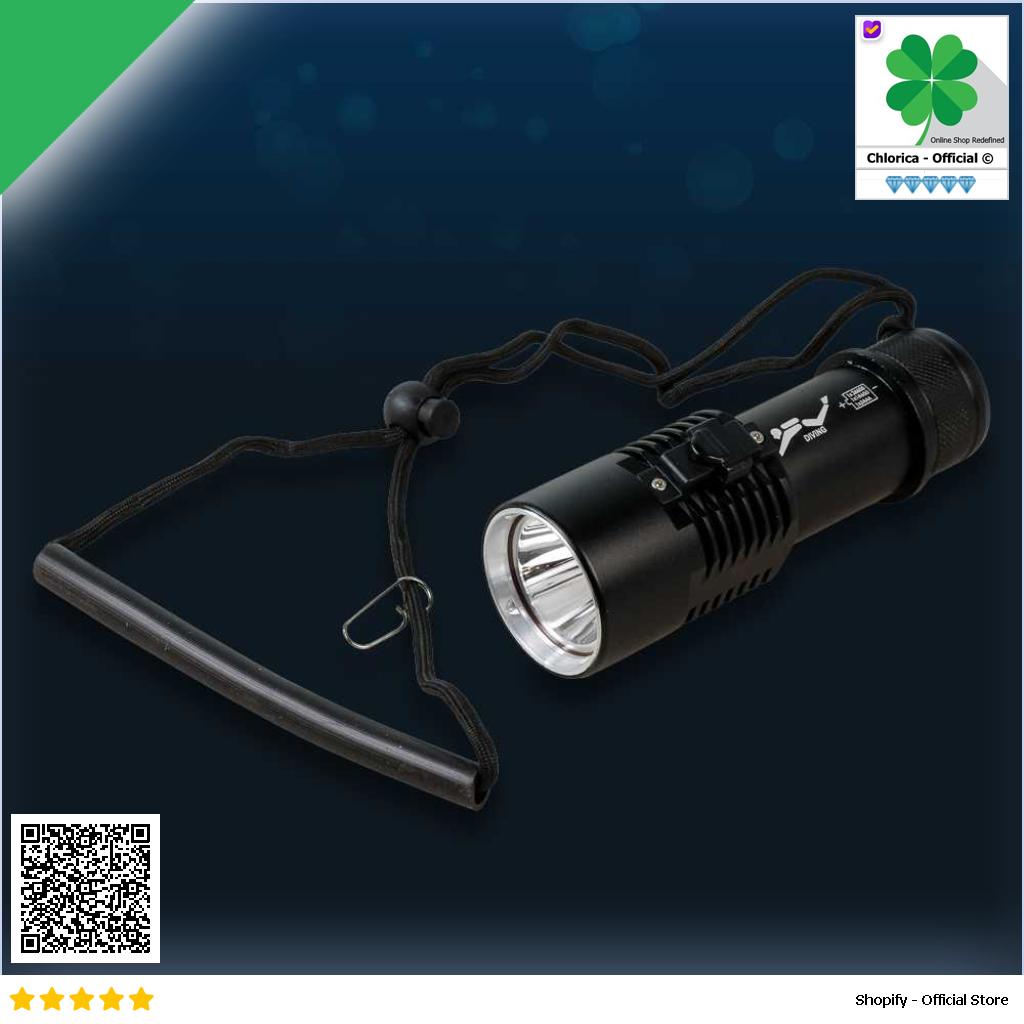 G Gourd Senter LED Diving Flashlight Long Range Waterproof P70 G299