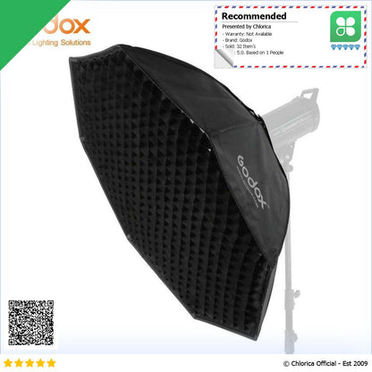 Godox Softbox Reflector Octagonal Honeycomb Grid Bowens Mount 95cm SB FW 95