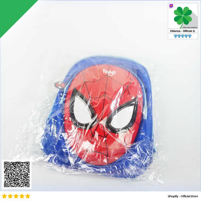 Toddi Tas Ransel Sekolah Anak Backpack Model Spiderman 1801