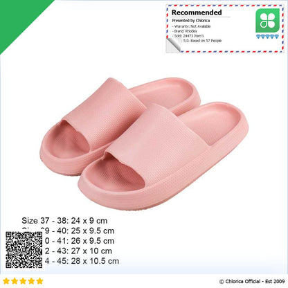 Rhodey Snugee Sandal Rumah Anti Slip Slipper EVA Soft Unisex