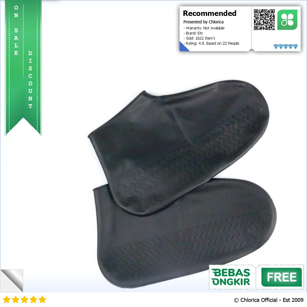 Darden Cover Sepatu Anti Air Silicone Elastic Non Slip SC32