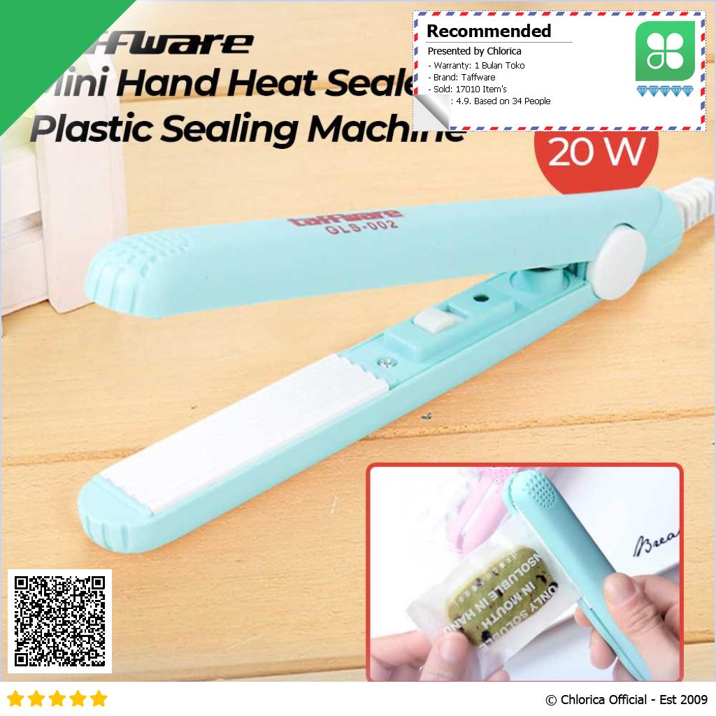 Taffware Mini Hand Heat Sealer Plastik Sealing Machine 20W GLS 002