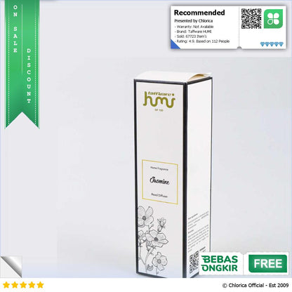 Taffware HUMI Pengharum Ruangan Reed Diffuser 50ml DF 100