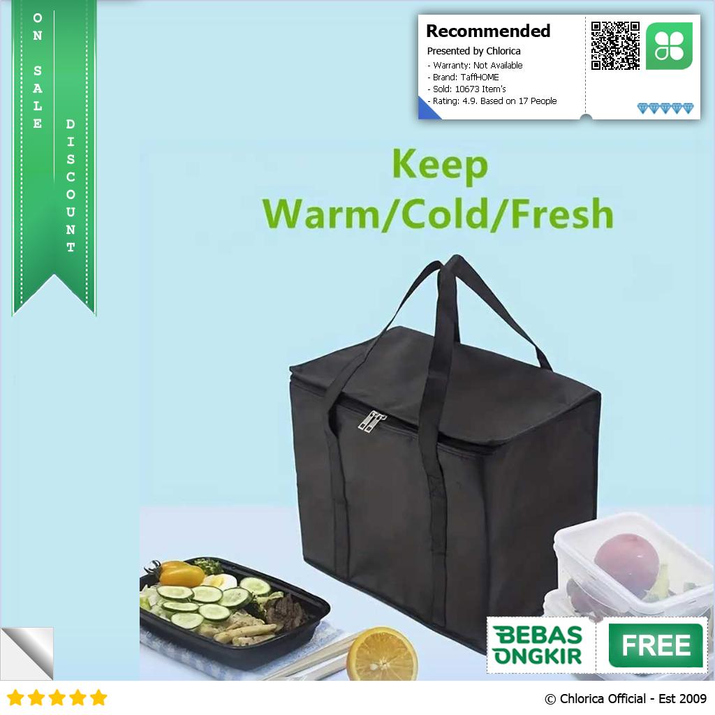 TaffHOME Tas Pendingin Makanan Cooler Bag Thermal Insulated Bag S1524