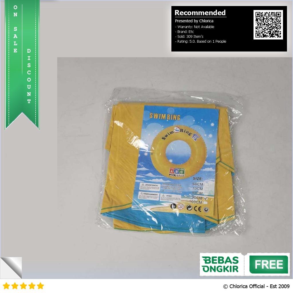 VKTECH Ban Renang Anak Pelampung PVC Inflatable Swimming Ring V03