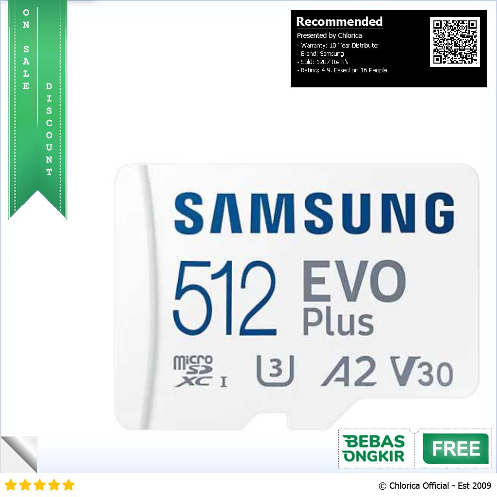 Samsung EVO Plus MicroSDXC EVO U3 V30 A2 130MB s with Adaptor