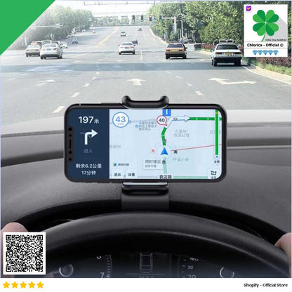 YOACHEY Dudukan HP Mobil Dashboard Car Holder Phone Universal 360 HUD36