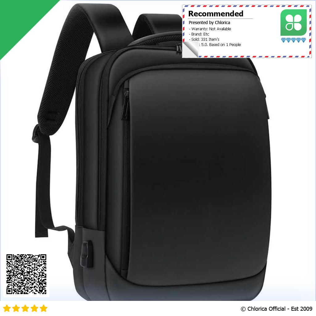 VORMOR Tas Ransel Laptop Backpack USB Charging AG1901